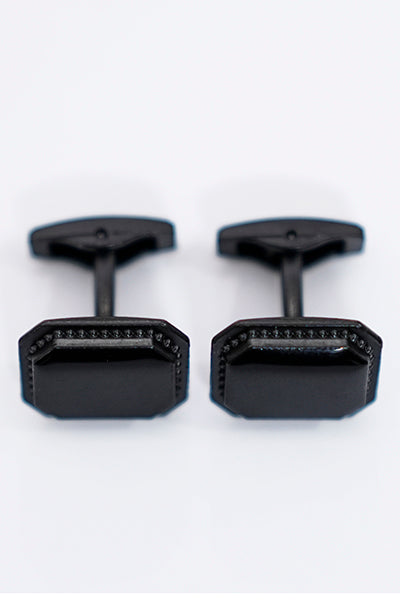 Classis Black Cufflinks for Men
