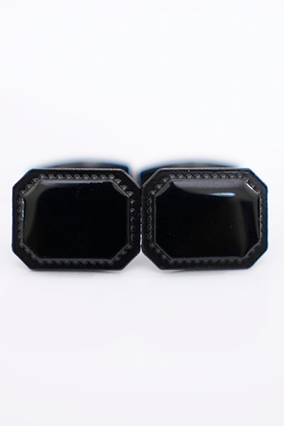 Classis Black Cufflinks for Men