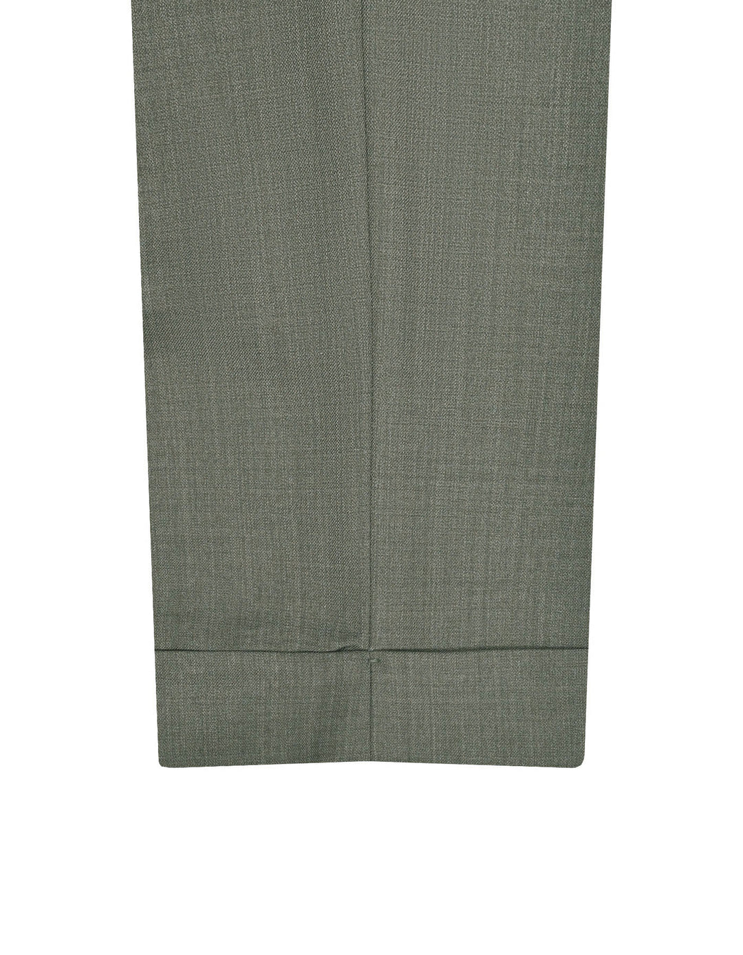 L Olive Plain Tailored Smart Fit Formal Trouser