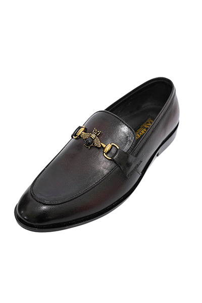 Golden Bee - Men's Brown buffalo Leather comfort Loafers