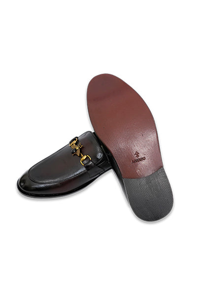 Golden Bee - Men's Brown buffalo Leather comfort Loafers