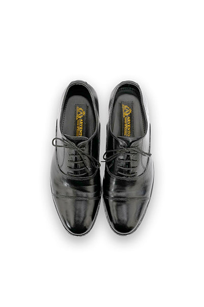 Arthur - Black Oxford Leather Sole