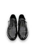 Arthur - Black Oxford Leather Sole