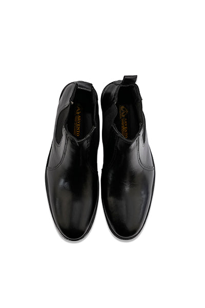 Chester - Men's Black Calf Leather Chelsea Boot