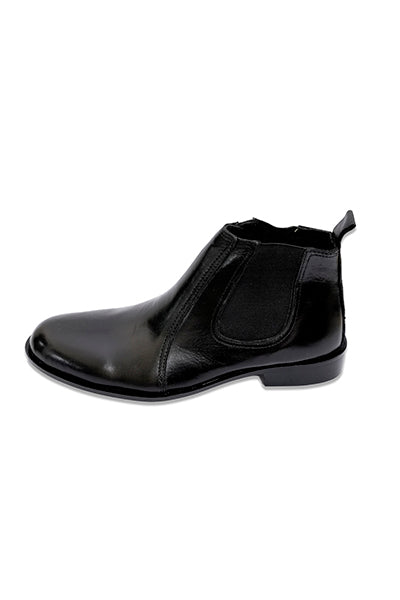 Chester - Men's Black Calf Leather Chelsea Boot