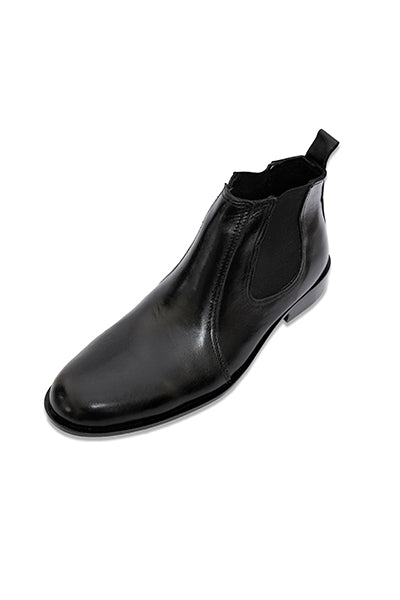 Chester - Men's Black Calf Leather Chelsea Boot