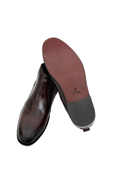 Chester - Men's Dark Brown Calf Leather Chelsea Boot