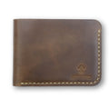 Vintage –Handmade Brown Men's Leather Wallet