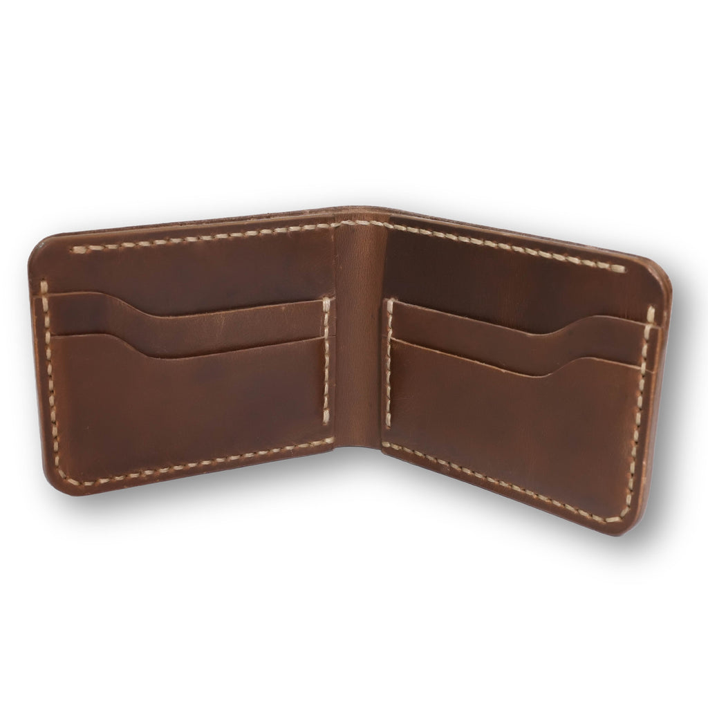 Vintage –Handmade Brown Men's Leather Wallet