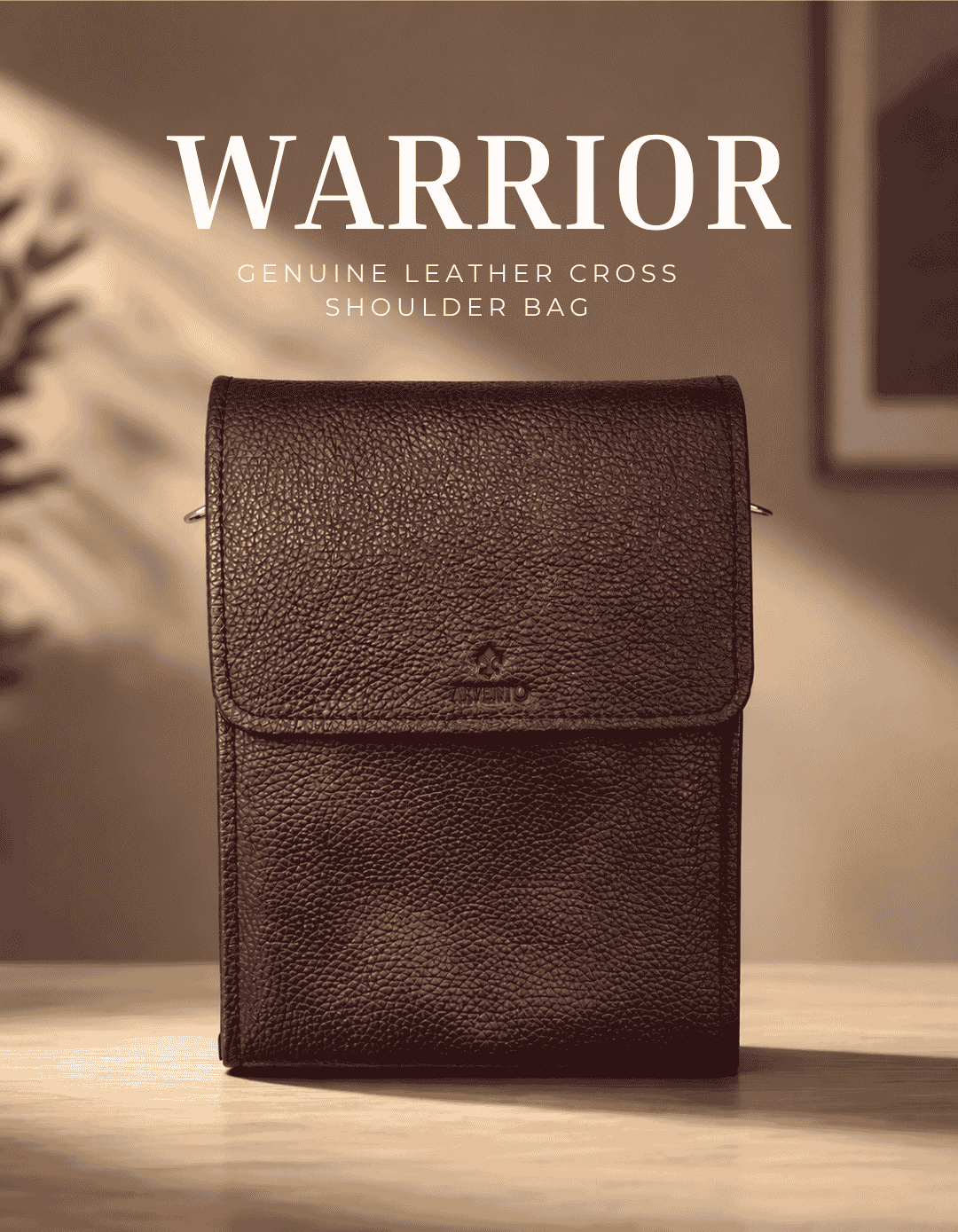 Warrior – Genuine Leather Cross Shoulder Bag