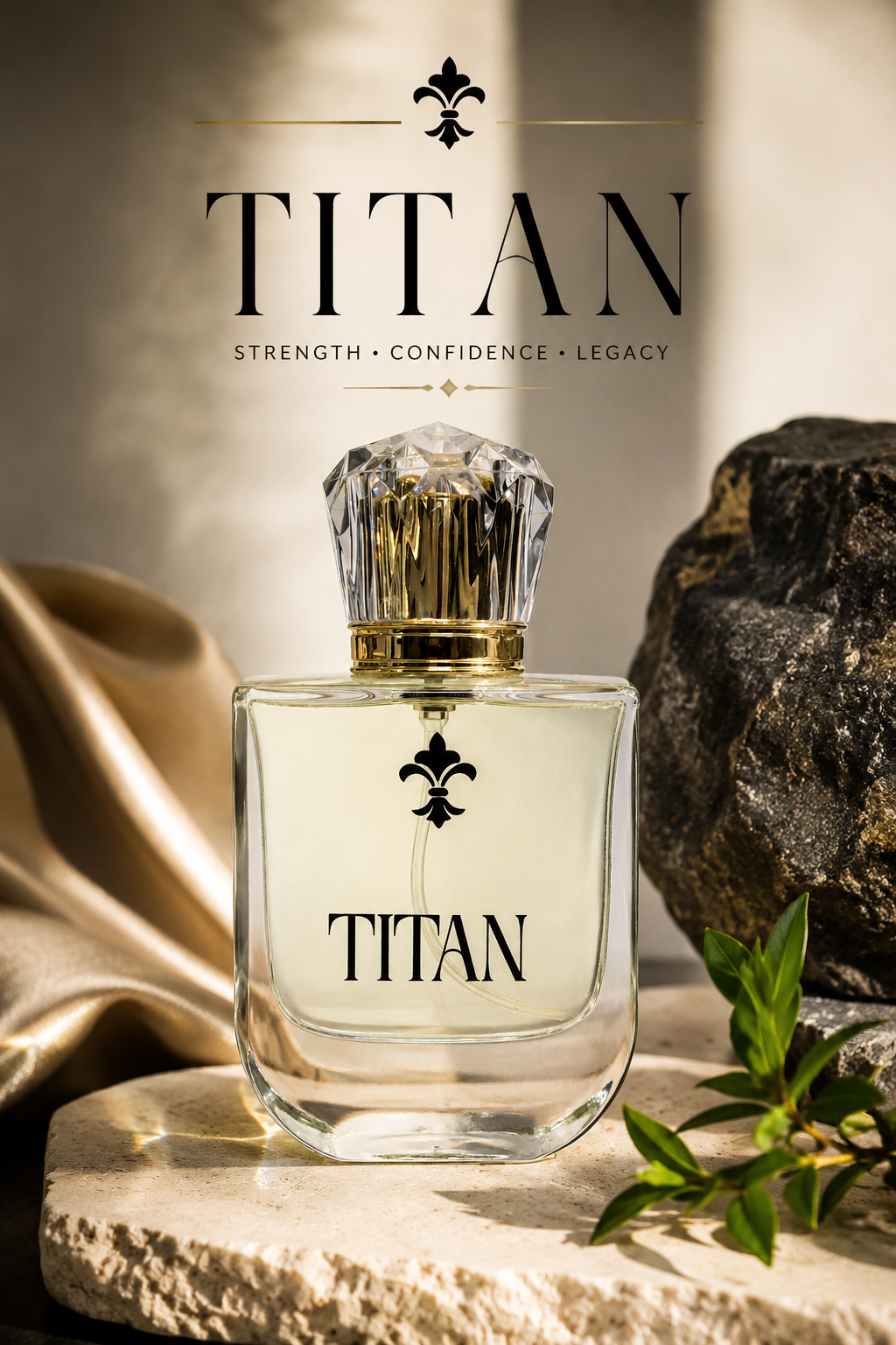 Arvento Titan Perfume for Men | Leather & Woody Fragrance