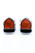 Cufflinks Ovel Brown for Men