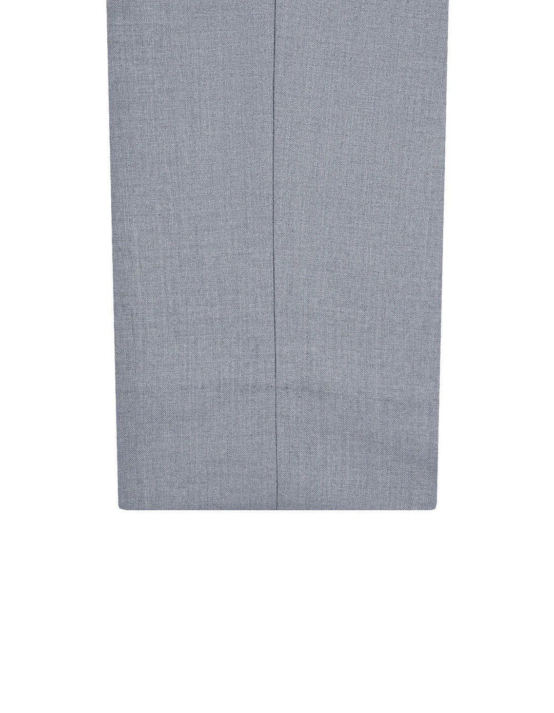 L Grey Plain Smart Fit Formal Trouser