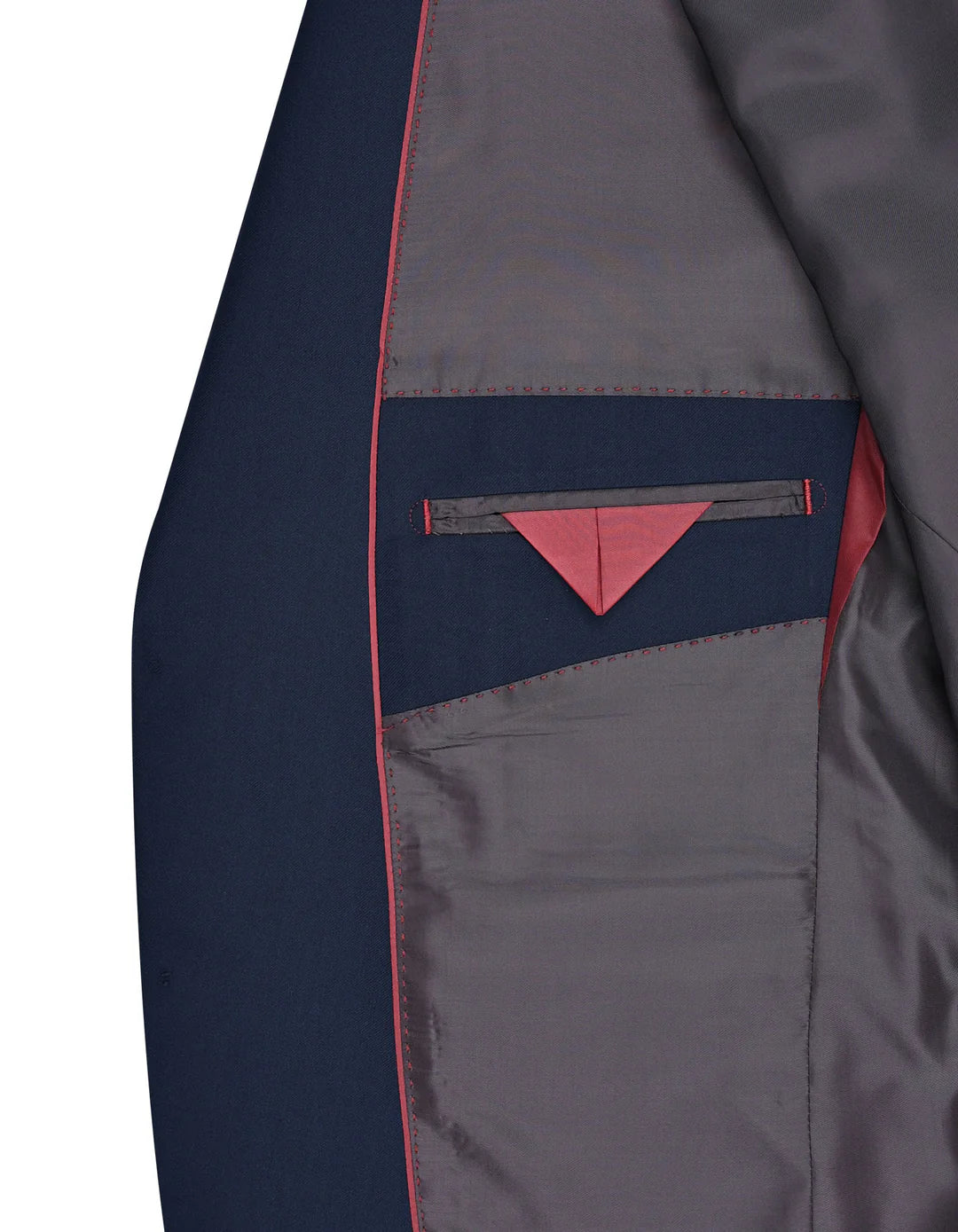 Navy Plain Smart Fit Suit