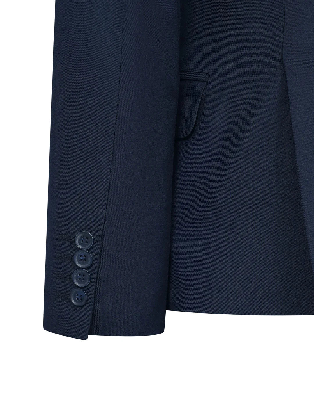 Navy Plain Smart Fit Suit