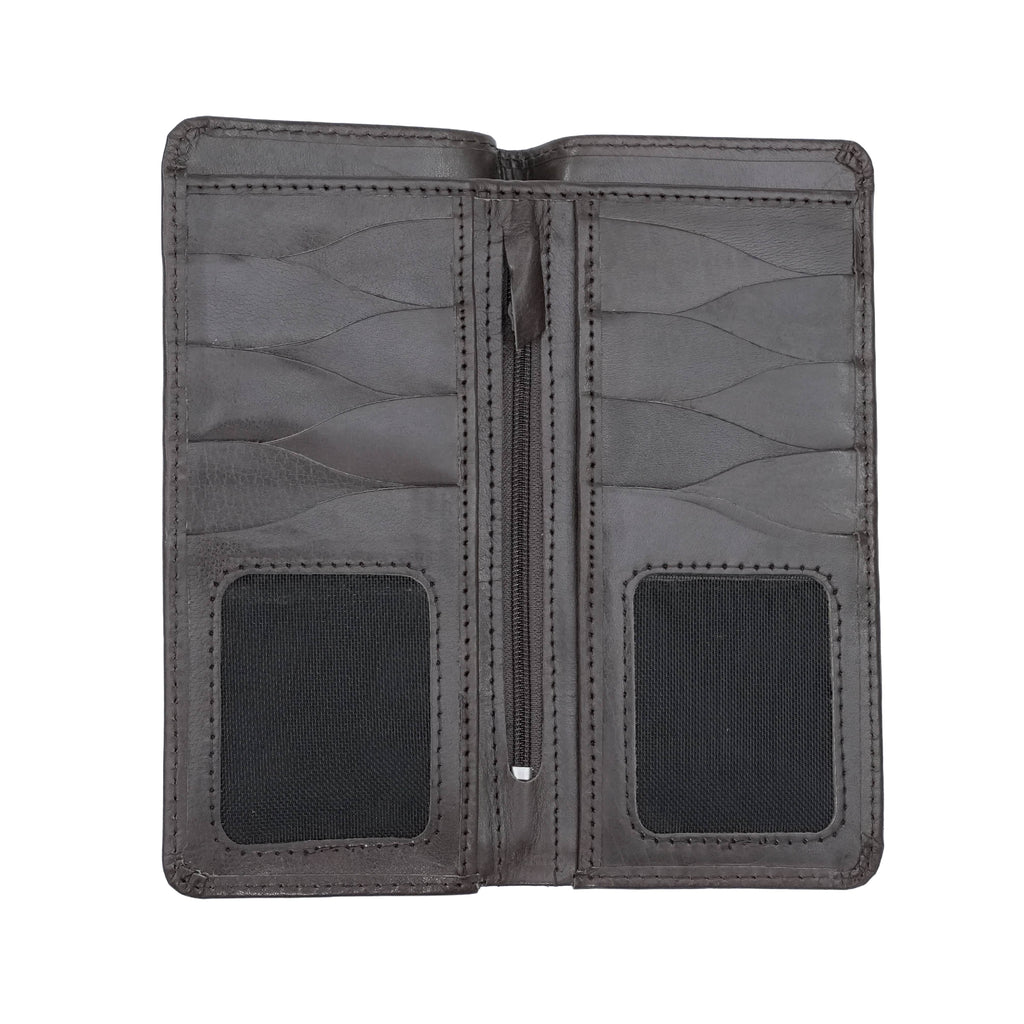 Shelby Black– Long Leather Wallet