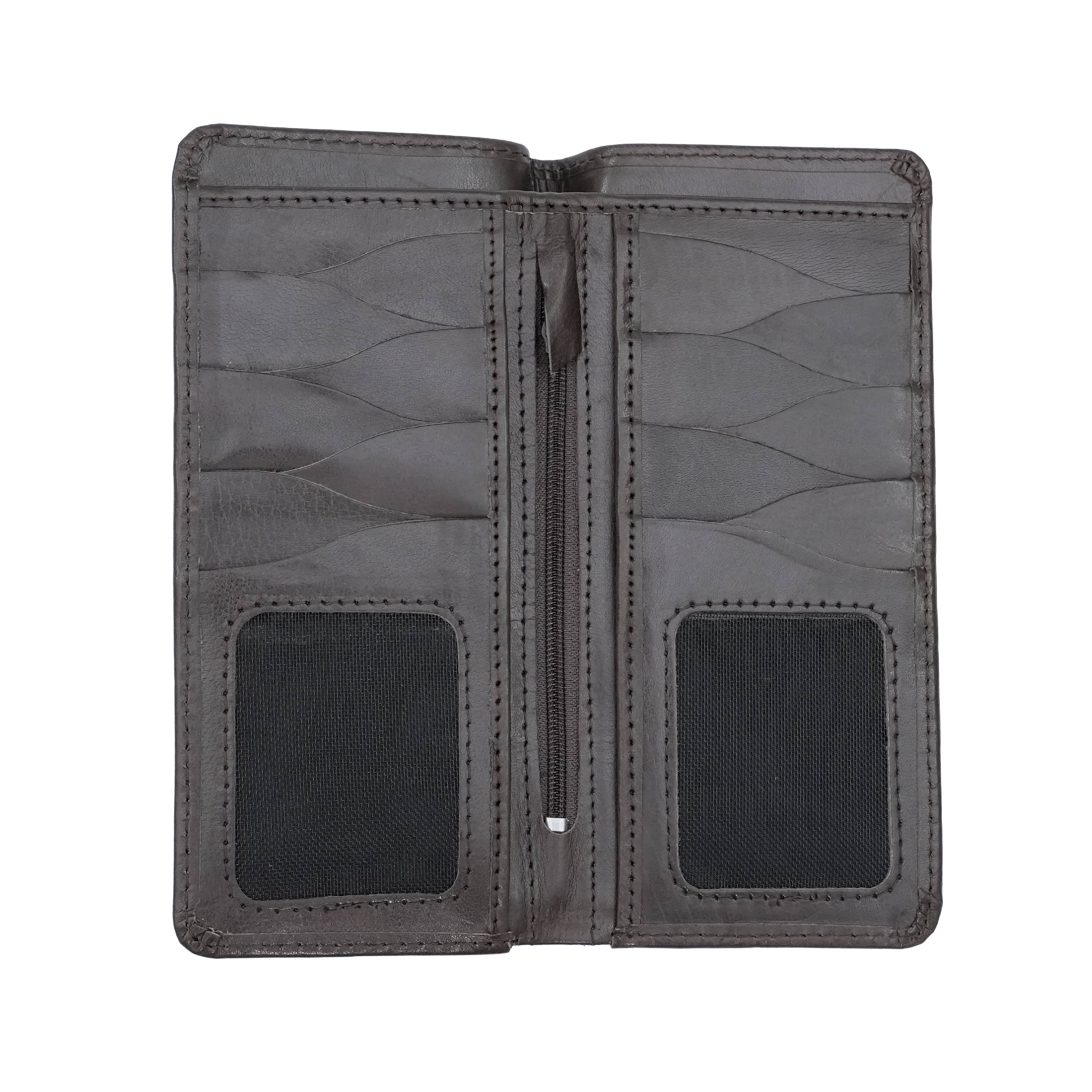 Shelby Black– Long Leather Wallet