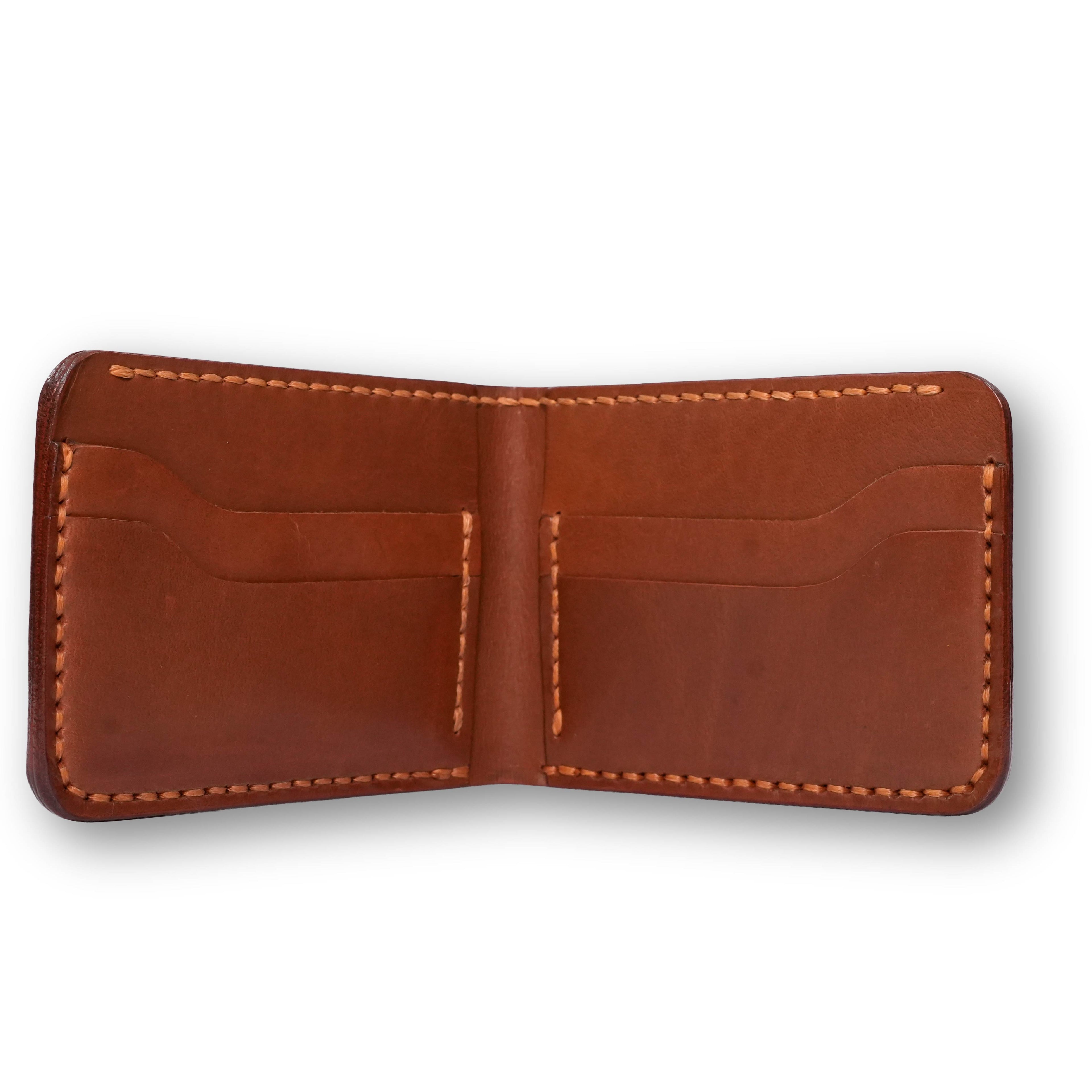 Vintage – Handmade Camel Men's Leather Wallet