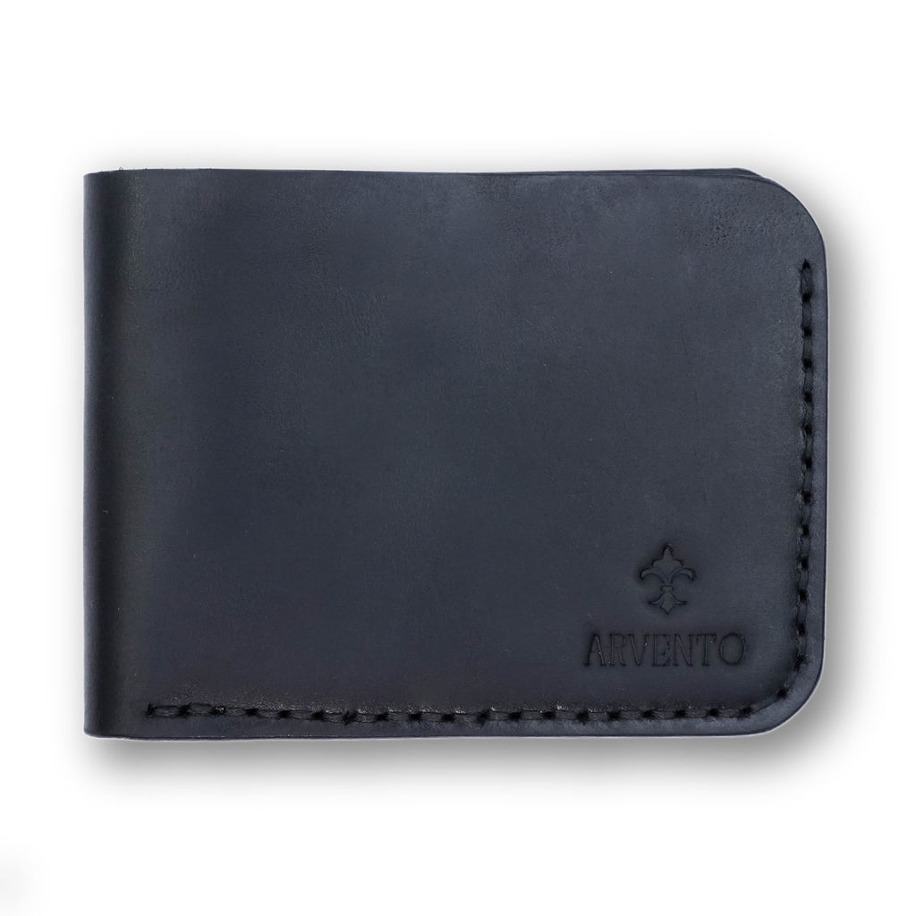Vintage – Handmade Black Men's Leather Wallet