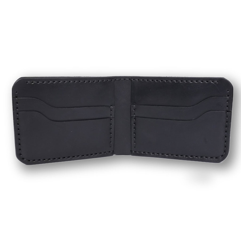 Vintage – Handmade Black Men's Leather Wallet