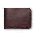 Vintage – Handmade Burgundy Men's Leather Wallet